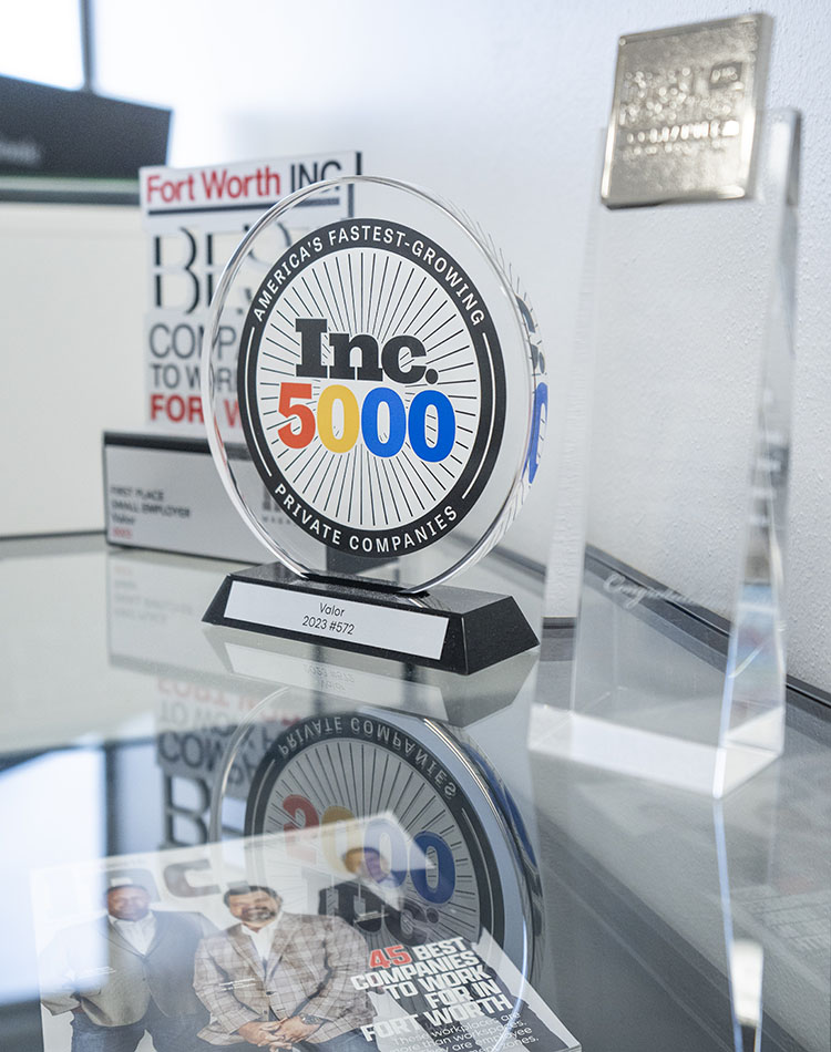 Valor has an excellent team that enjoys each other